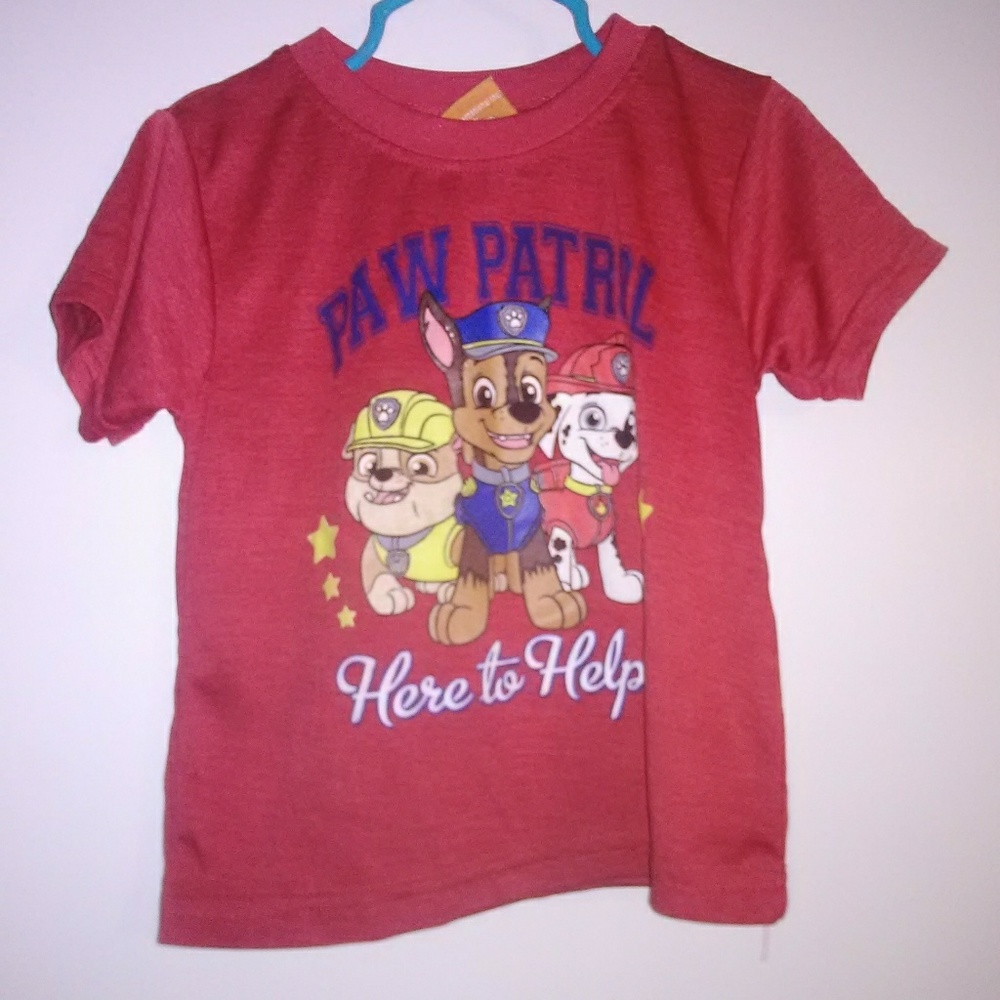 Paw patrol boy shirt